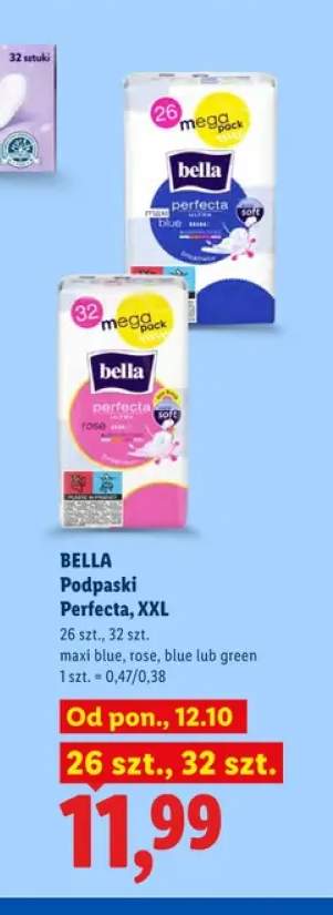 Podpaski Perfecta XXL maxi blue Bella +3 warianty