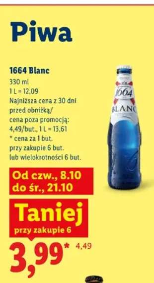 Piwo 1664 Blanc