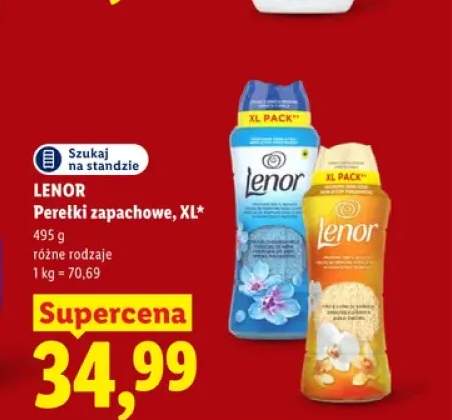 Perełki zapachowe XL Gold Orchid Lenor +1 wariant