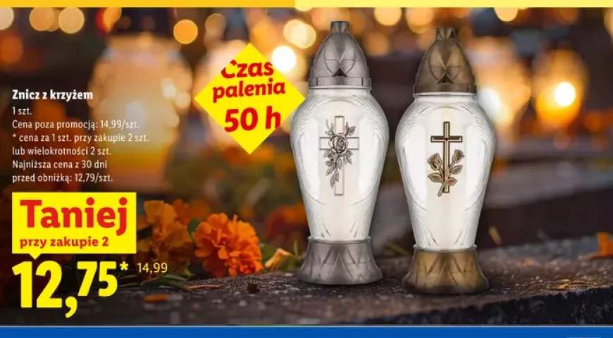 Znicz z krzyżem