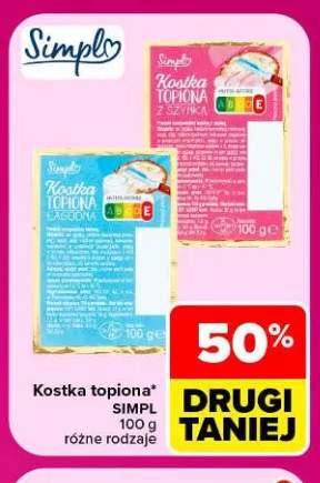 Kostka topiona z szynką Simpl +1 wariant