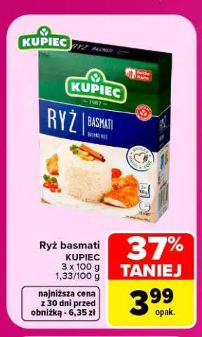 Ryż basmati Kupiec