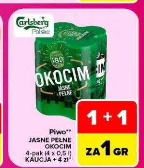 Piwo Okocim 4-pak