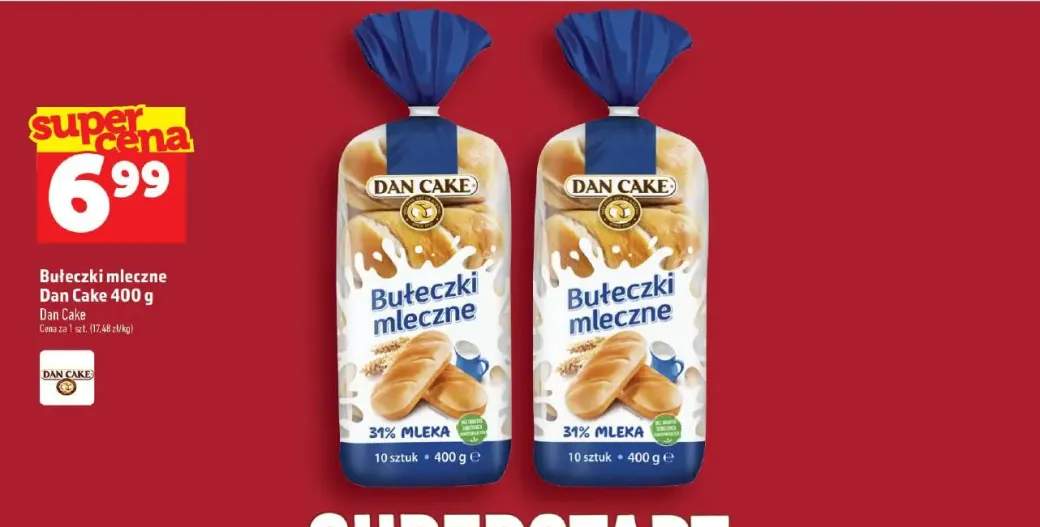 Bułeczki mleczne Dan Cake