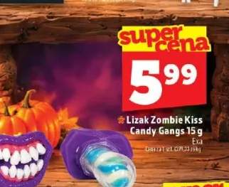 Lizak Zombie Kiss Candy Gangs