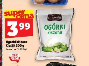 Ogórki kiszone Cieślik