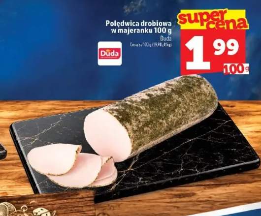 Polędwica drobiowa w majeranku Duda