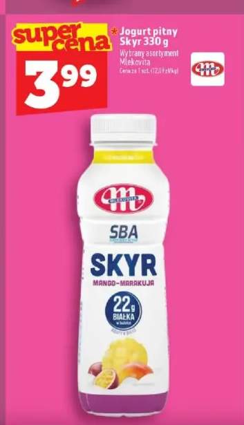 Jogurt pitny Skyr Mlekovita