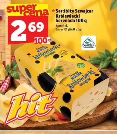 Ser żółty Szwajcar Królewiecki Serenada