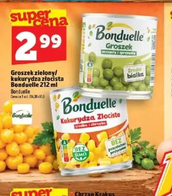 Groszek zielony Bonduelle +1 wariant