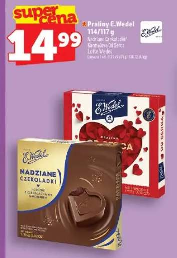 Praliny E.Wedel Nadziane Czekoladki +1 wariant