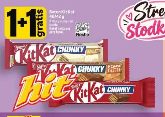 Baton Kit Kat Chunky White +2 warianty