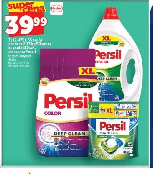 Żel do prania Persil 55 prań +2 warianty