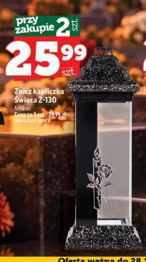 Znicz kapliczka Świeca Z-130 Amikus