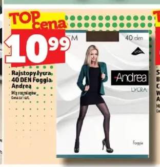 Rajstopy lycra 40 DEN Foggia Andrea
