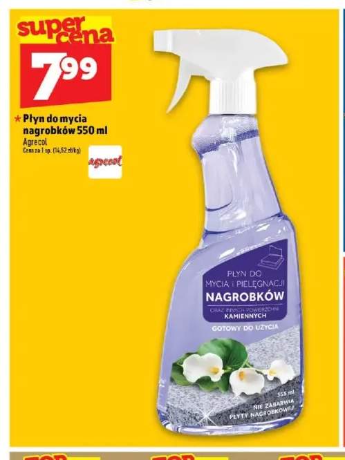 Płyn do mycia nagrobków Agrecol