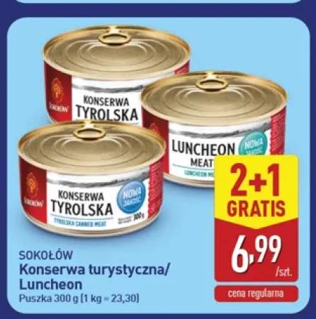 Konserwa tyrolska Sokołów +1 wariant