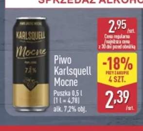 Piwo Karlsquell Mocne