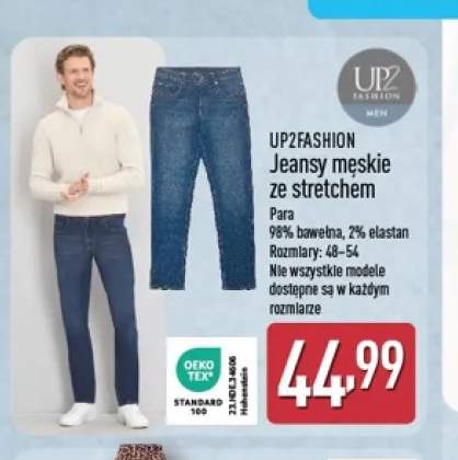 Jeansy męskie ze stretchem Up2fashion