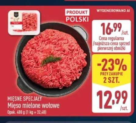 Mięso mielone wołowe Mięsne Specjały