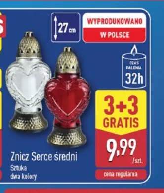Znicz Serce średni