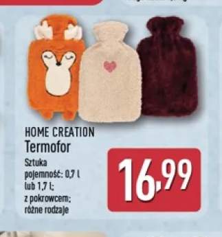 Termofor 0,7 l Home Creation +1 wariant