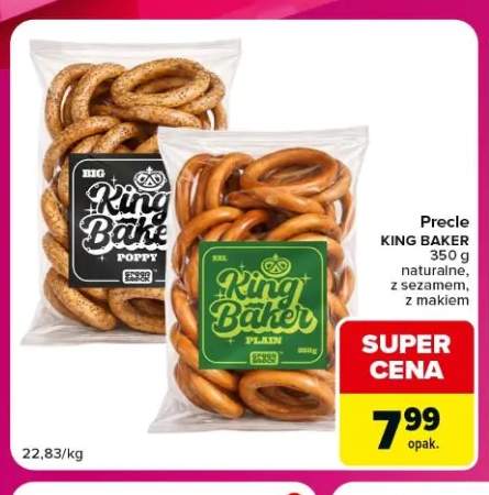 Precle King Baker naturalne +2 warianty