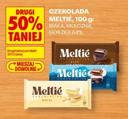 Czekolada Meltié mleczna +2 warianty