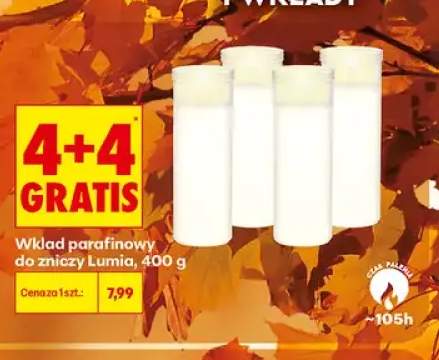 Wkład parafinowy do zniczy Lumia