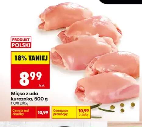 Mięso z uda kurczaka