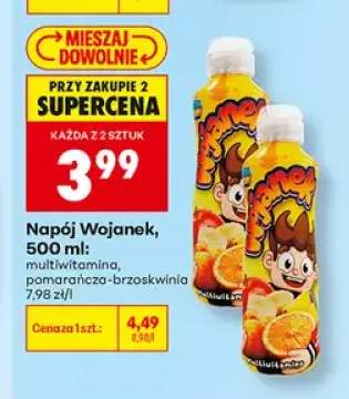 Napój Wojanek multiwitamina +1 wariant