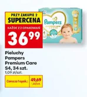 Pieluchy Pampers Premium Care S4