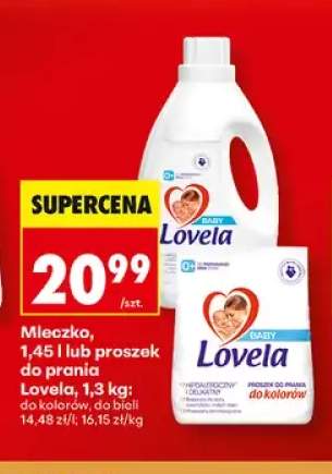 Proszek do prania Lovela Baby do bieli +3 warianty