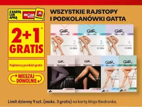 Rajstopy i podkolanówki Gatta