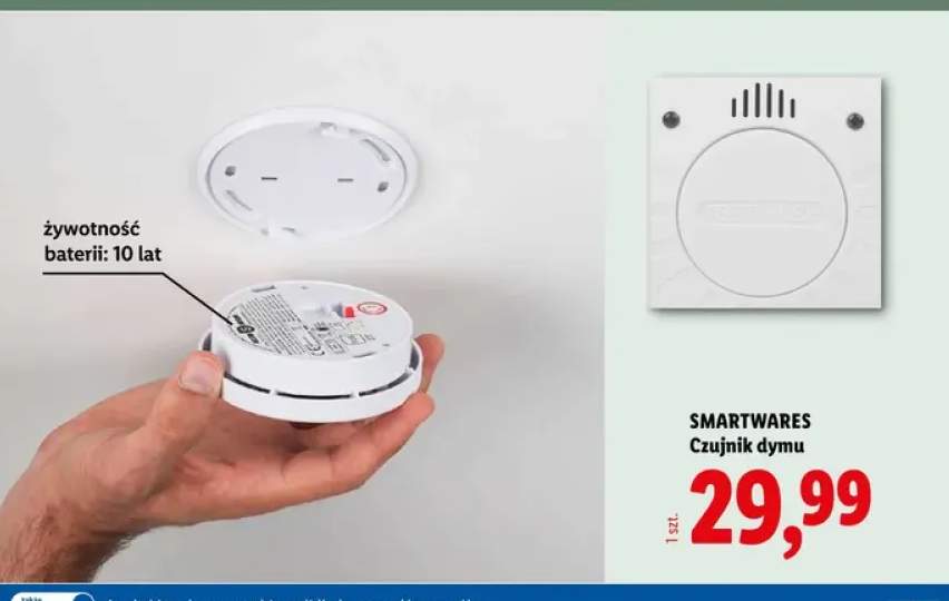 Czujnik dymu Smartwares