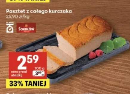 Pasztet z całego kurczaka Sokołów