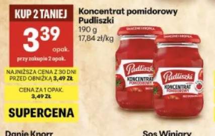Koncentrat pomidorowy Pudliszki