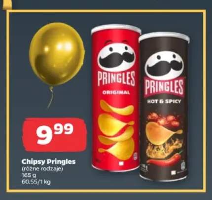 Chipsy Pringles Original +1 wariant