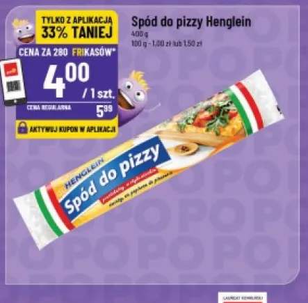Spód do pizzy Henglein
