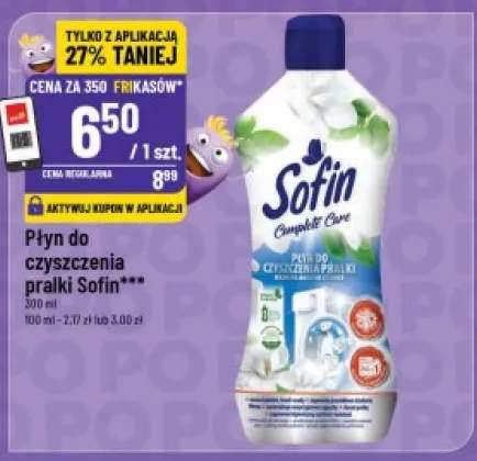 Płyn do czyszczenia pralki Sofin