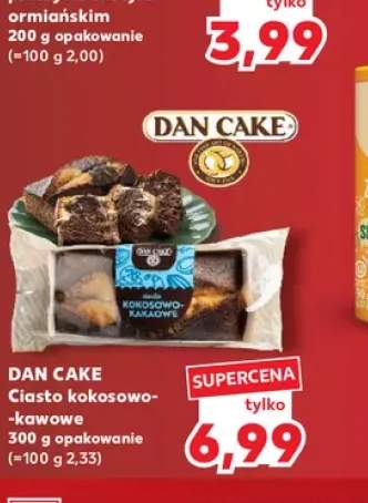 Ciasto kokosowo-kawowe Dan Cake