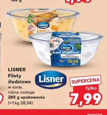 Filety śledziowe w sosie Lisner