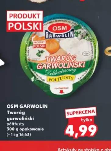 Twaróg garwoliński półtłusty OSM Garwolin