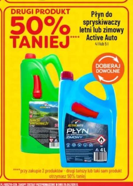 Płyn do spryskiwaczy letni Active Auto +1 wariant