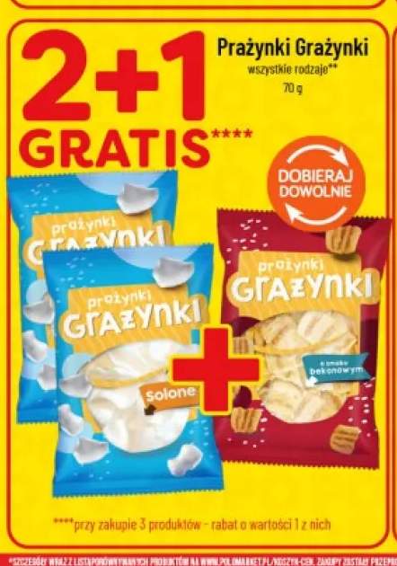 Prażynki Grażynki solone +1 wariant