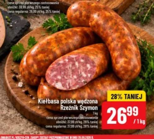 Kiełbasa polska wędzona Rzeźnik Szymon
