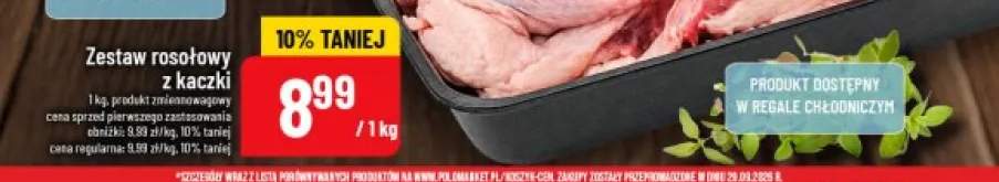 Zestaw rosołowy z kaczki