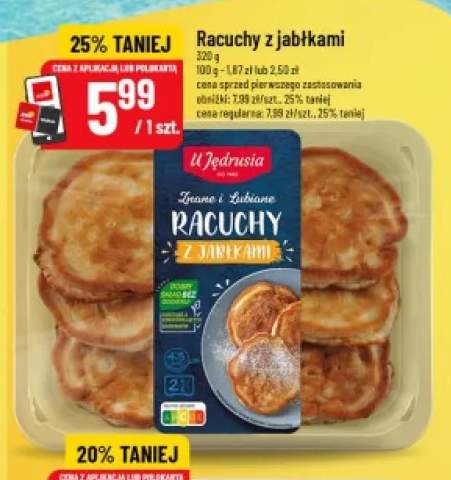 Racuchy z jabłkami U Jędrusia