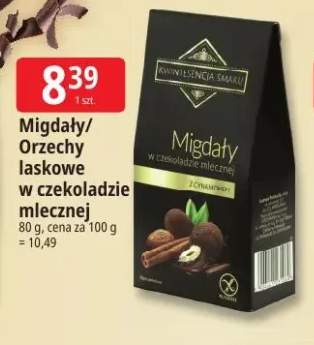 Migdały w czekoladzie mlecznej Kwintesencja Smaku +1 wariant
