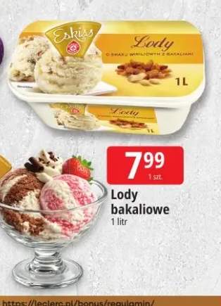 Lody bakaliowe Eskiss
